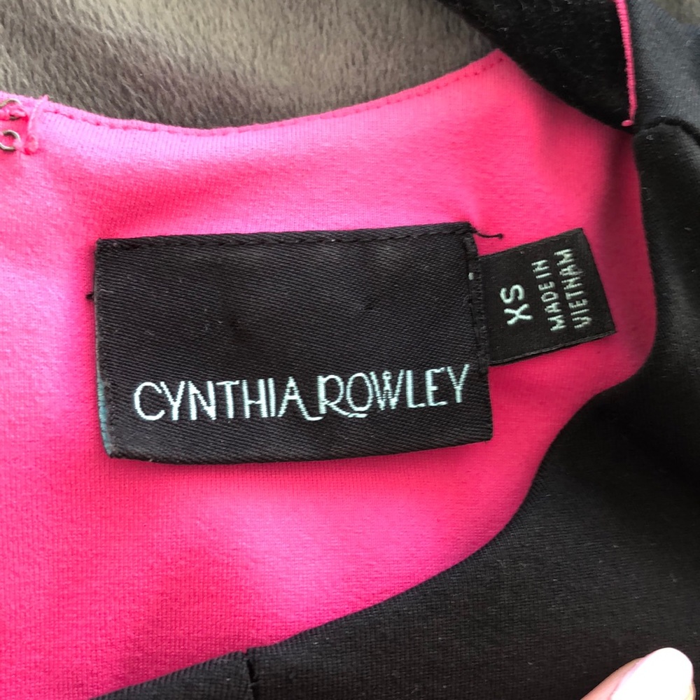 CYNTHIA ROWLEY LITTLE BLACK DRESS - Picture 5 of 6